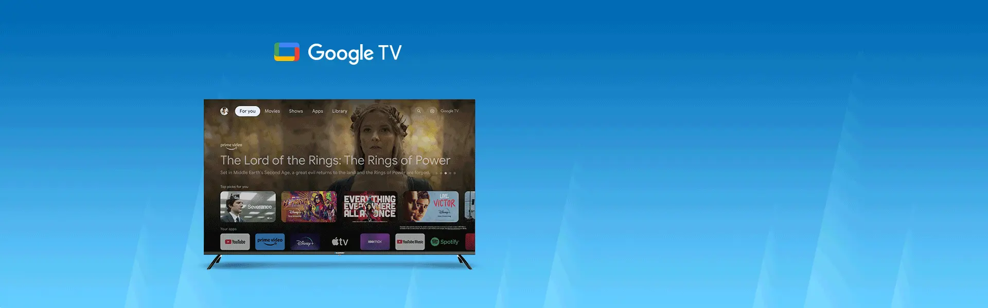 Fernseher Blaupunkt UHD 4K Google TV 50QBG7000S