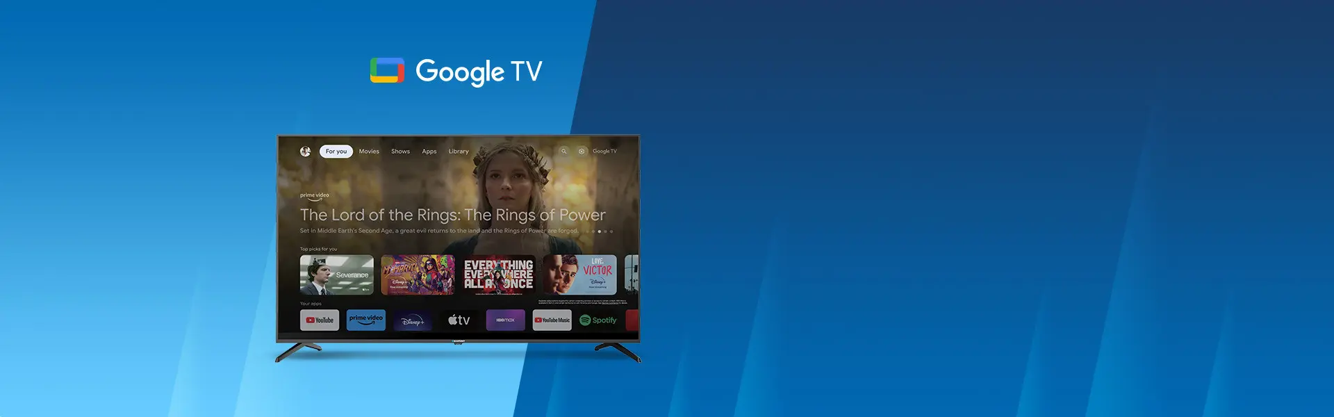 Fernseher Blaupunkt UHD 4K Google TV 75QBG8000S