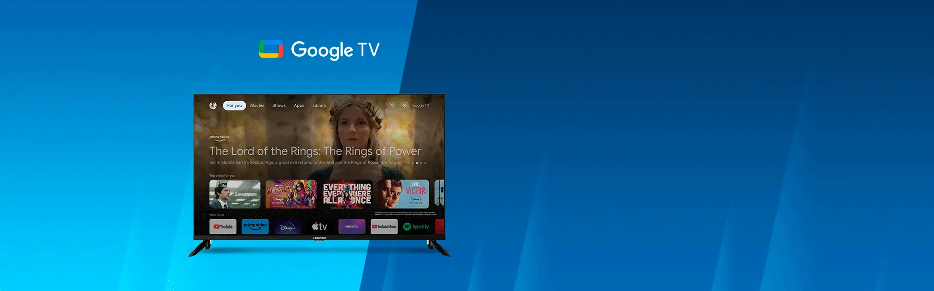 Fernseher Blaupunkt UHD 4K Google TV 43UBG6000S