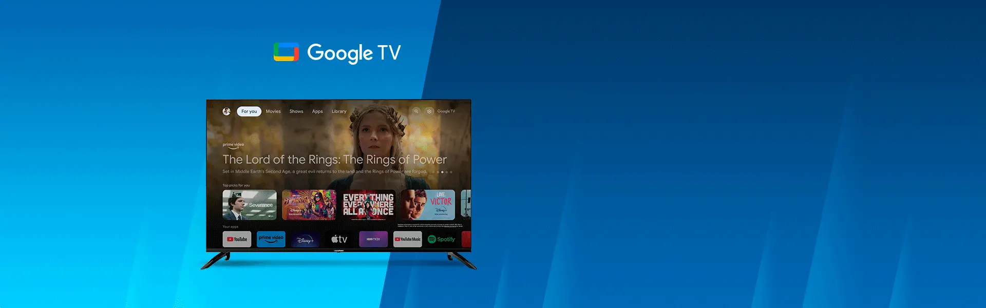 Fernseher Blaupunkt UHD 4K Google TV 50UBG6000S